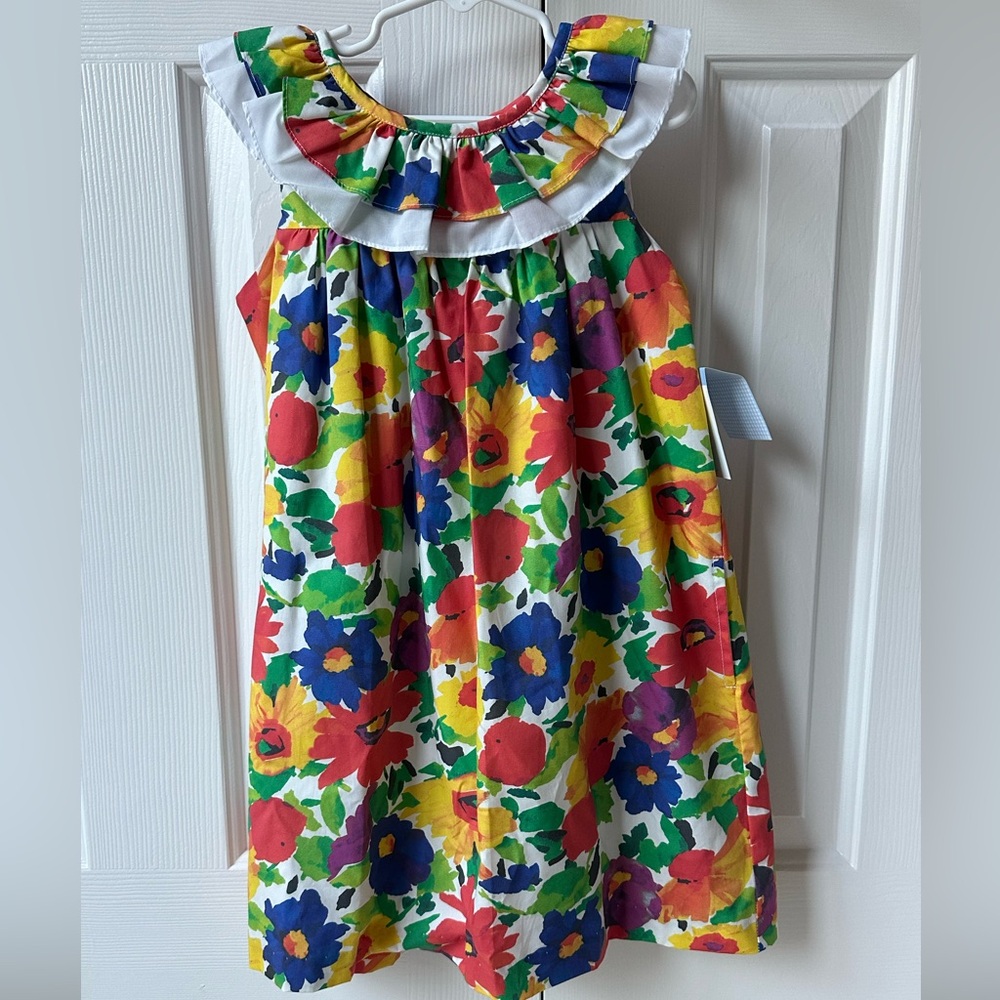 BELLA BLISS  Lined, Bright Colors, Sun Dress
Size 6
NWT